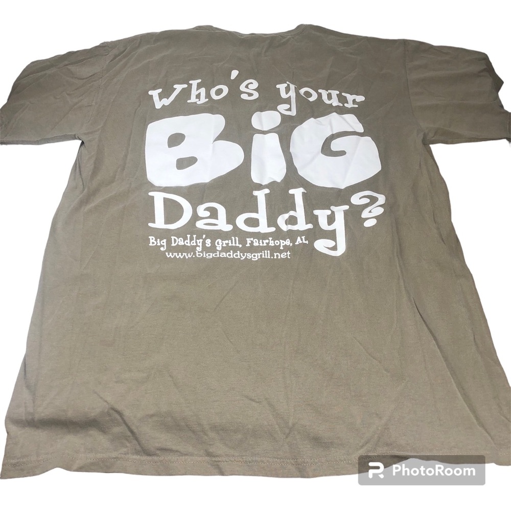 Big Daddy T-Shirt Tee Short Sleeve New Size Large